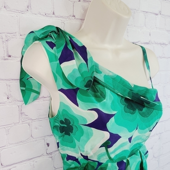 Moschino Silk Clover Dress - Picture 4 of 12